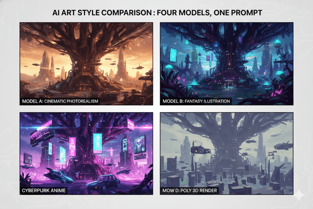 ai art model comparison 2026