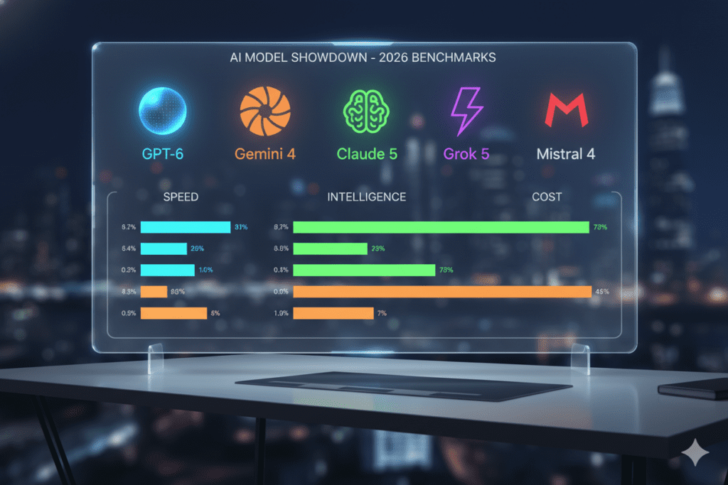 ai comparison chart 2026