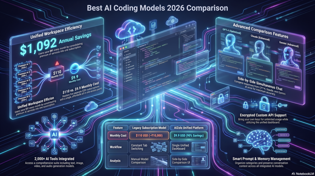 best ai coding models 2026 comparison