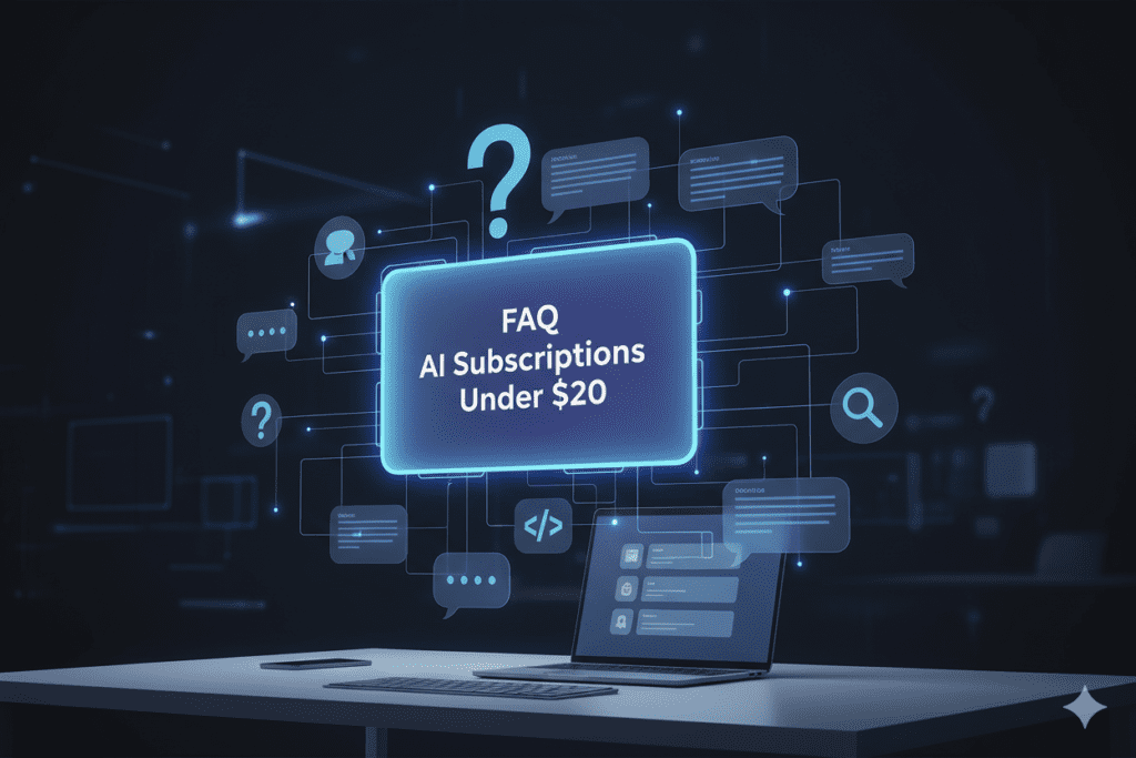 Best AI Subscriptions Under $20 Per Month 2026: The Smart Buyer's Guide (That Actually Saves You Money) 7 best ai subscriptions under $20