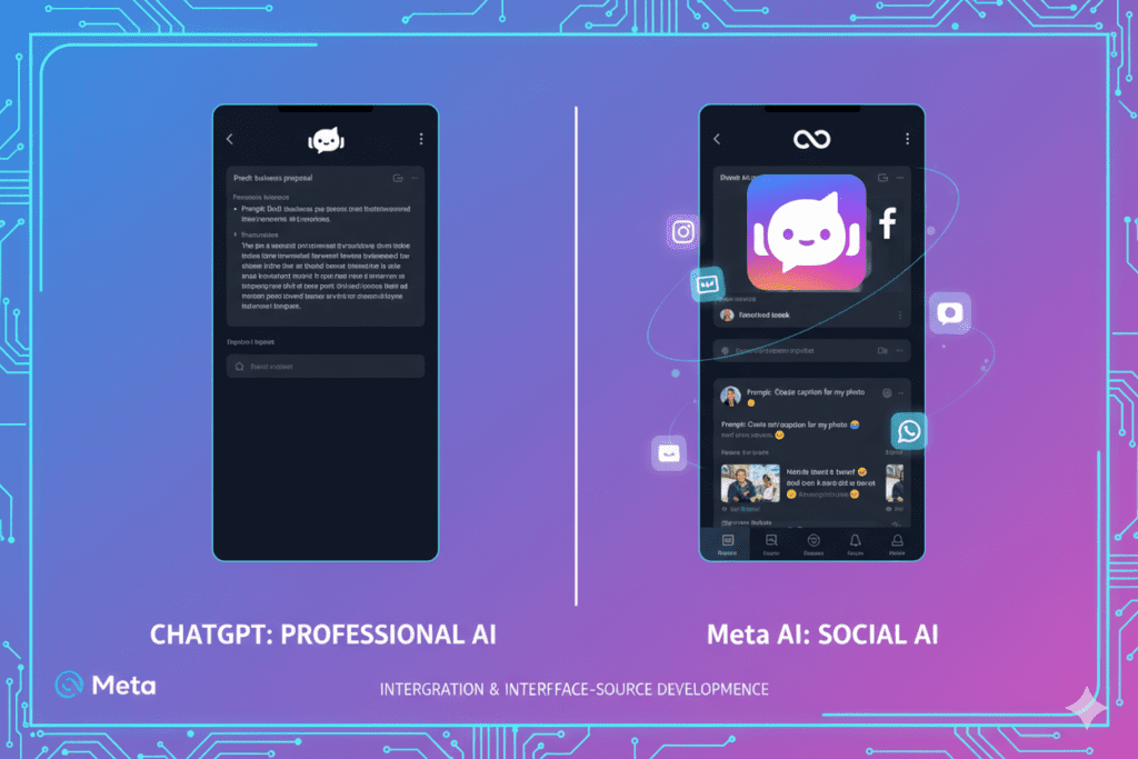 chatgpt meta ai comparison features 2026