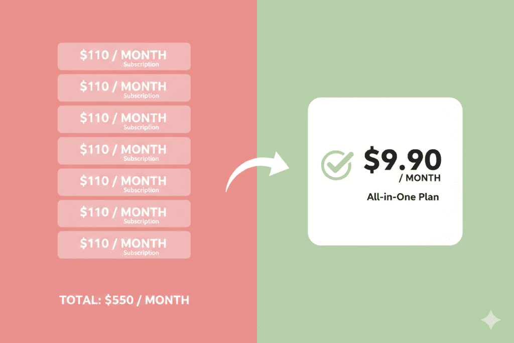 Affordable AI Subscription Plans in 2026: Why Smart Professionals Are Done Paying $110/Month 2 cheap AI subscription services