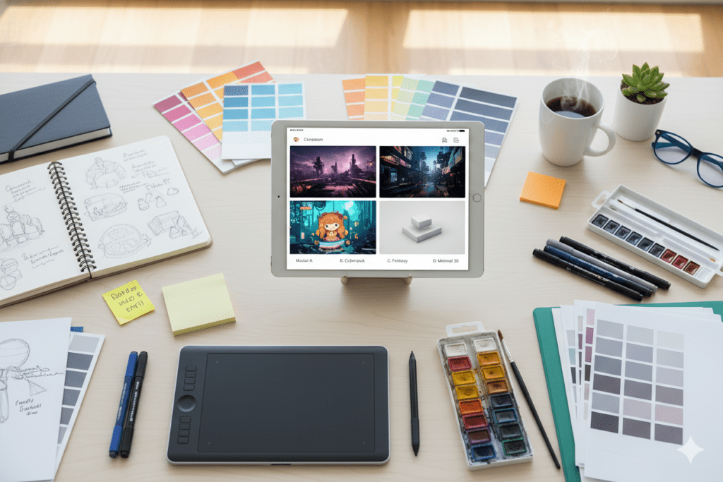 compare ai image generators side by side