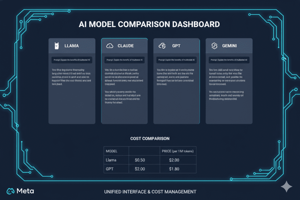 meta ai api comparison 2026