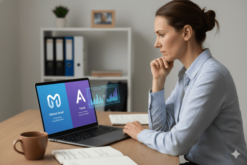 mistral ai vs anthropic claude comparison for small businesses 2025 2026