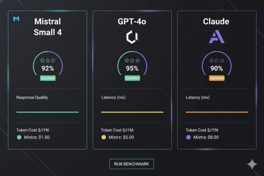 mistral large 3 vs small 4
