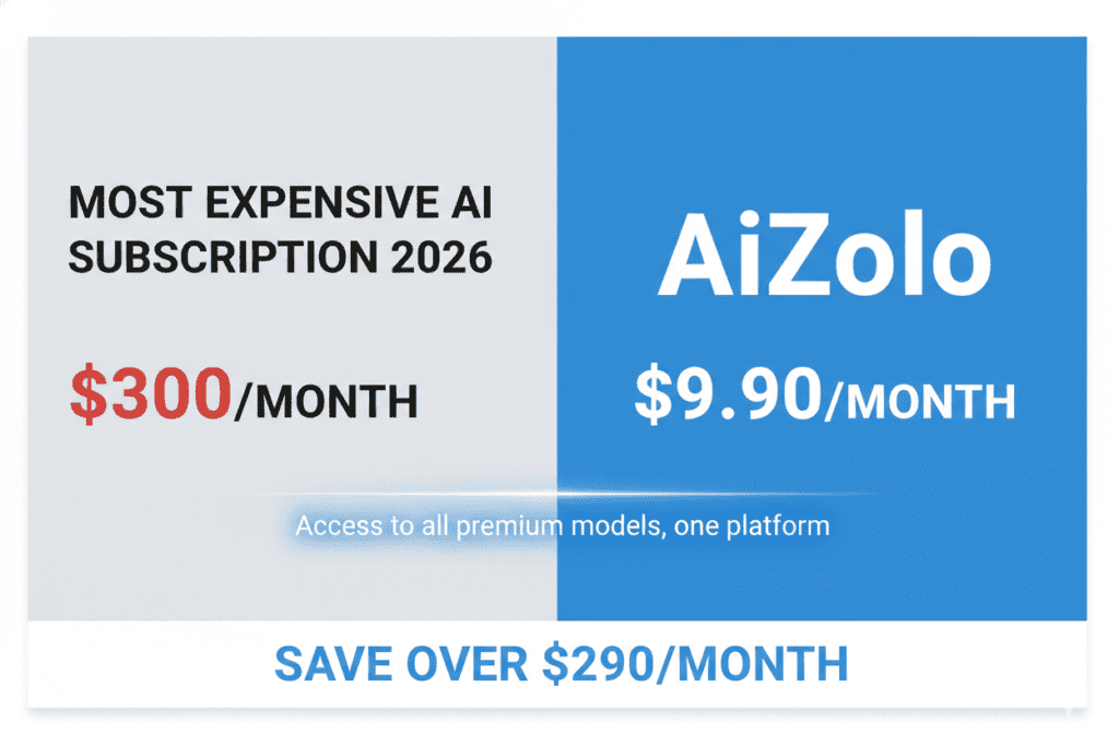 most expensive ai subscription 2026