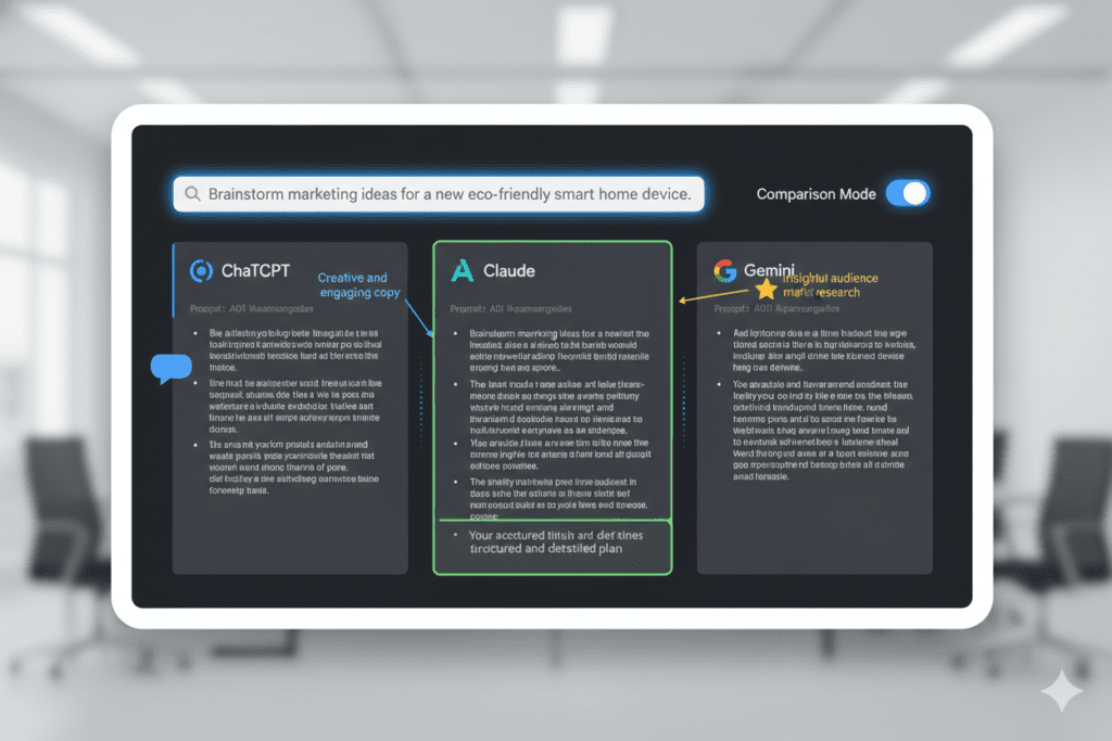 multiple AI models in one platform