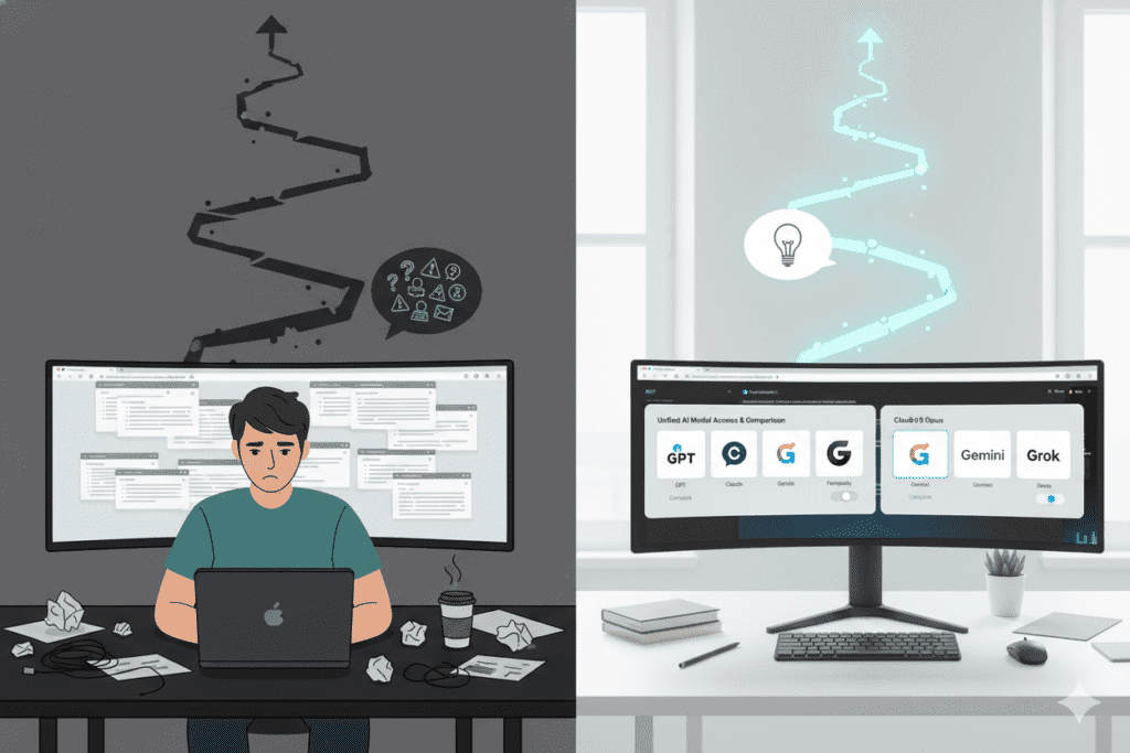 platforms to compare multiple ai models side by side