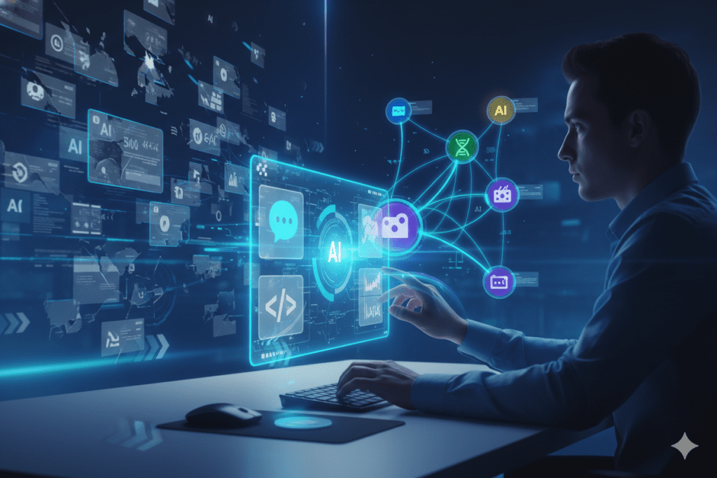 switch between AI models in one app