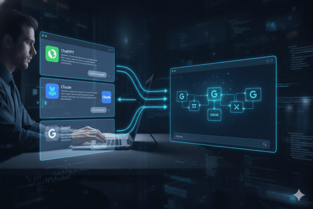 which ai tools let me switch between different models