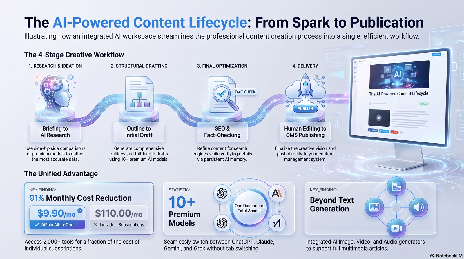 A Sample Workflow From Brief to Published Article