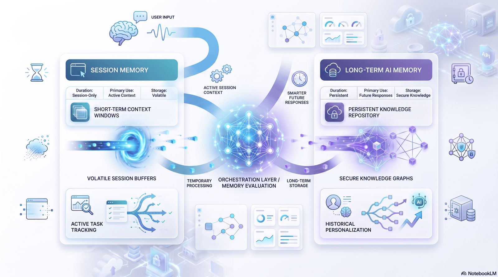 AI chat with encrypted memory