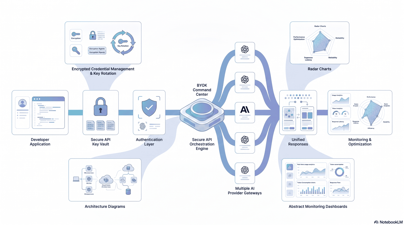 AI platform supporting custom API key integration