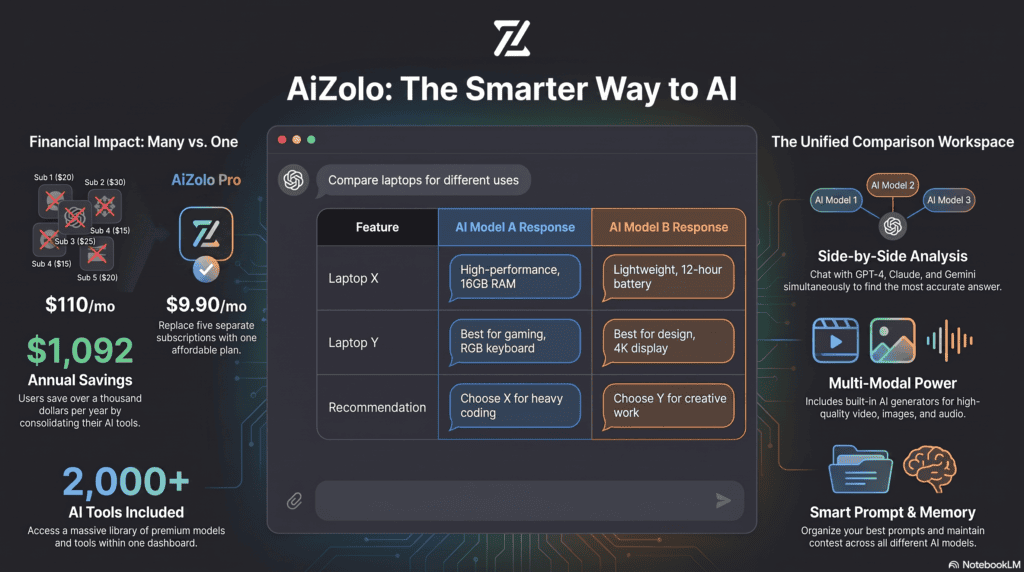 AI reasoning model laptop comparison example