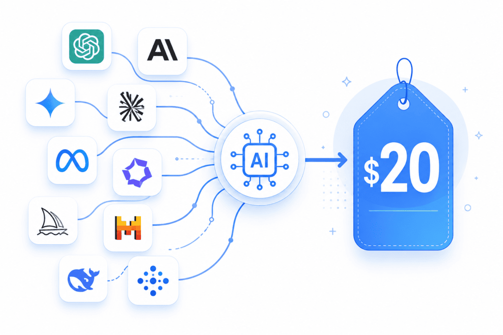 The Hidden Cost of Multiple AI Subscriptions in 2026 2 AI subscription cost comparison 2026