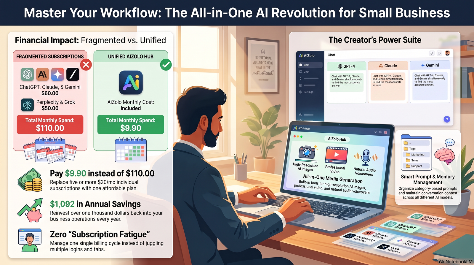 Best AI tools for online business in India dashboard showing ecommerce automation and analytics