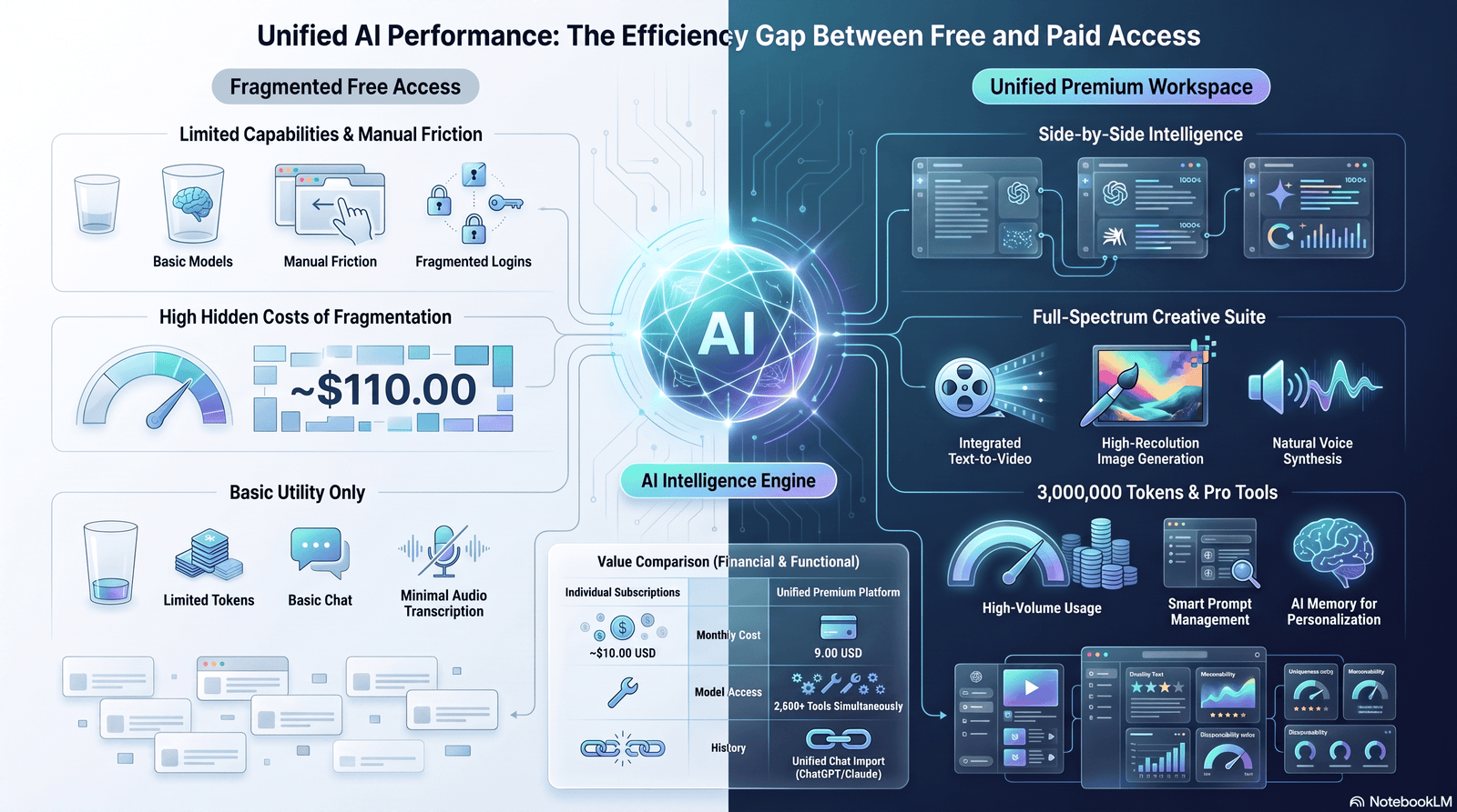 Free vs. Paid AI Username Tools