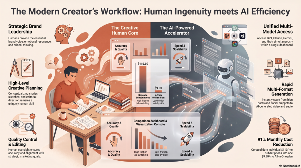 Human Writers vs. AI Where Each Wins