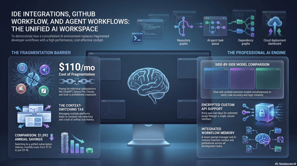 IDE Integrations, GitHub Workflow, and Agent Workflows