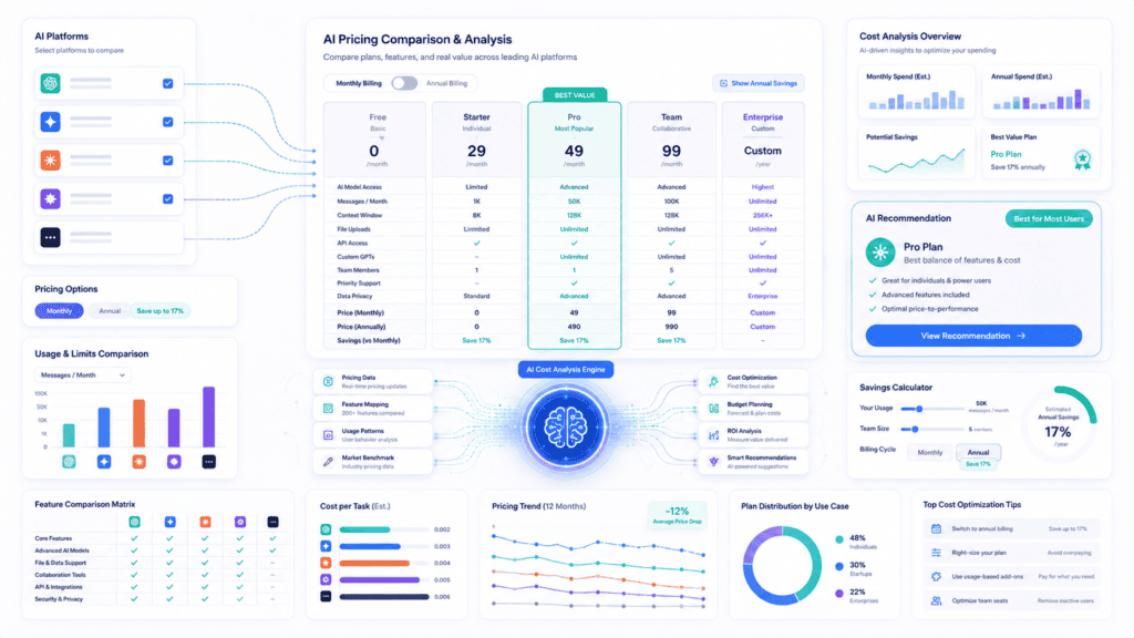 Pricing Comparison