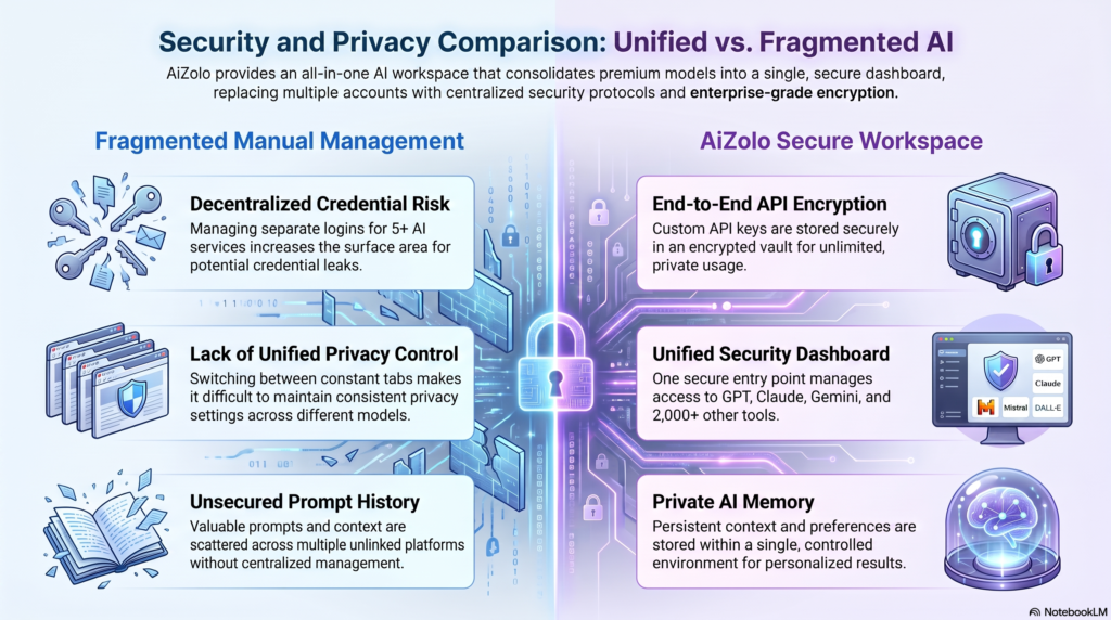 Security and Privacy Comparison