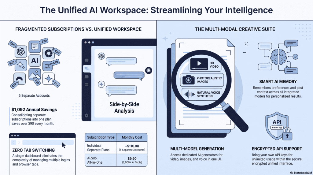 Aizolo vs Perplexity Pro AI platform comparison illustration
