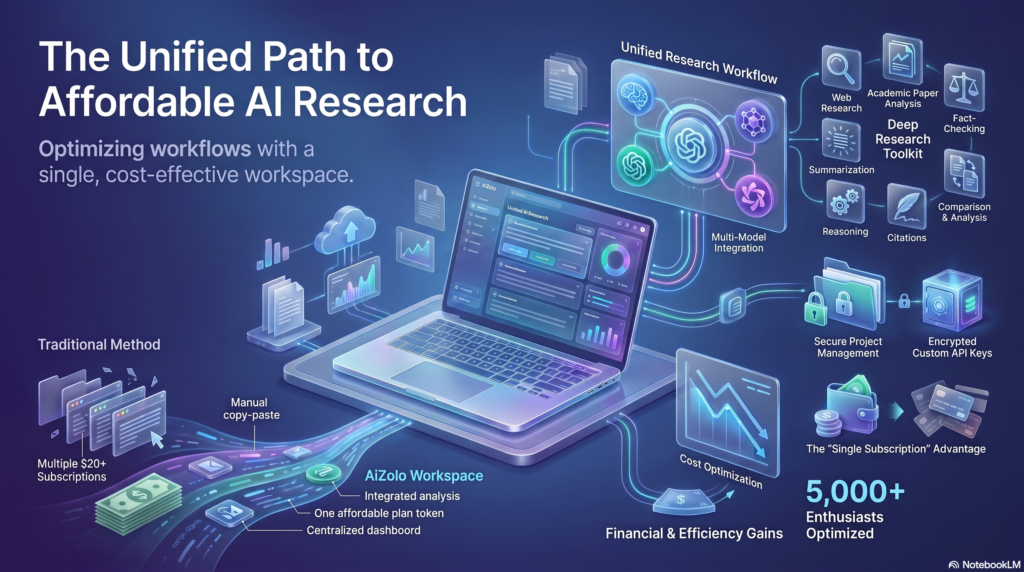 cheapest way to use multiple ai models for research