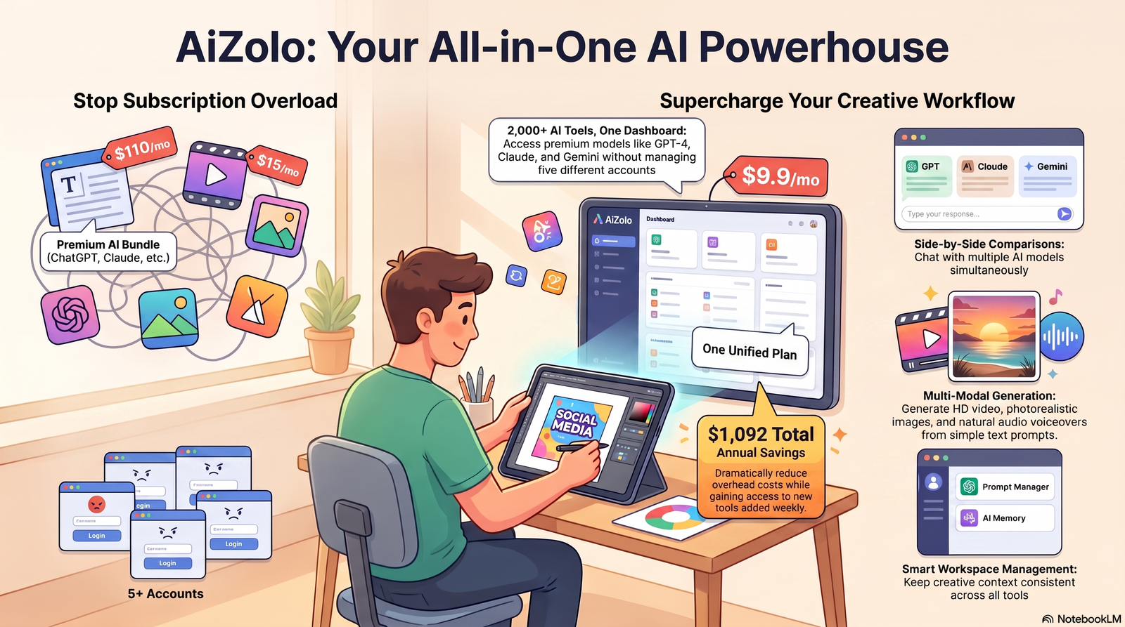 free ai tools for small business design and social graphics