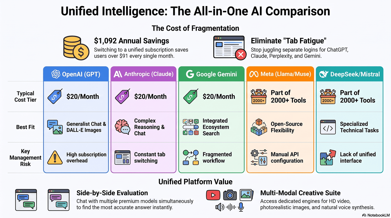 meta ai api comparison 2026