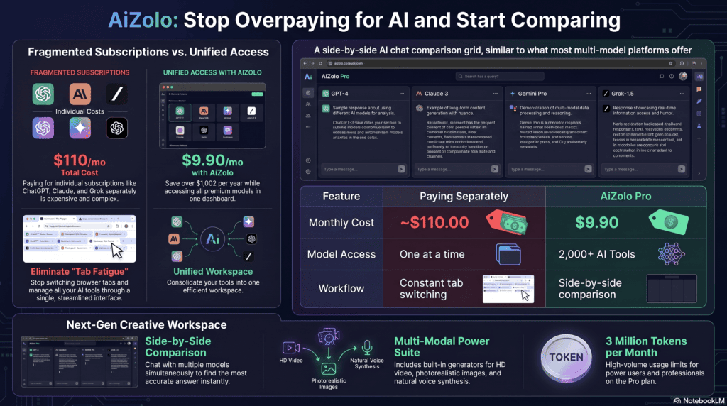 multi AI model comparison platform