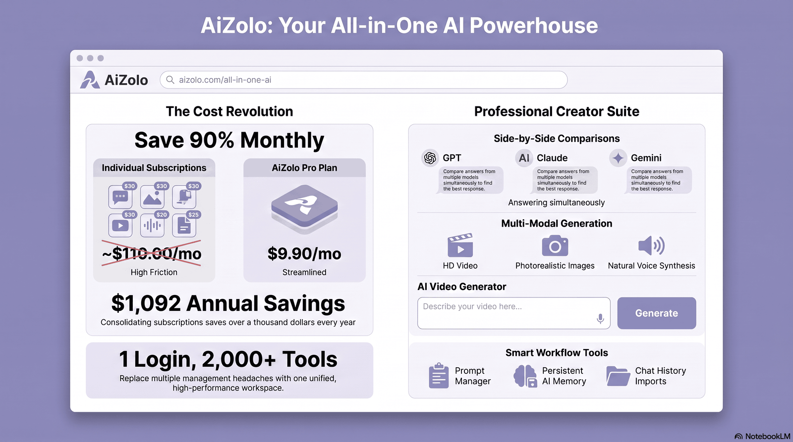 perchance ai video generator interface screenshot mockup