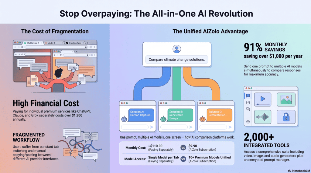platforms to ask same question to multiple ai models