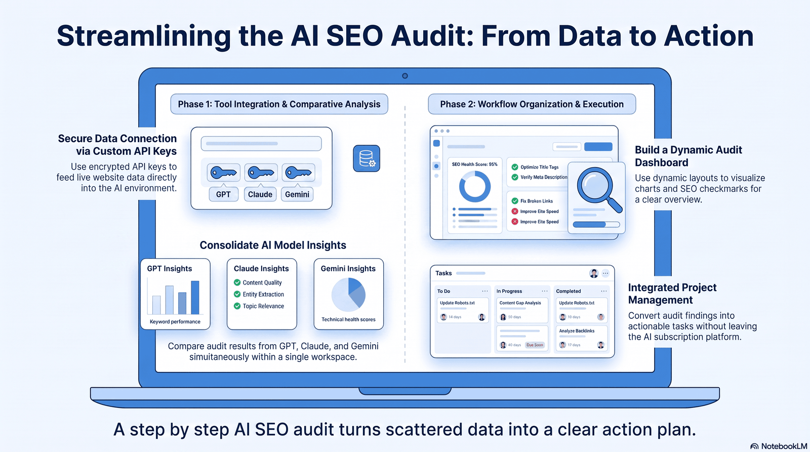 step by step ai seo audit for beginners