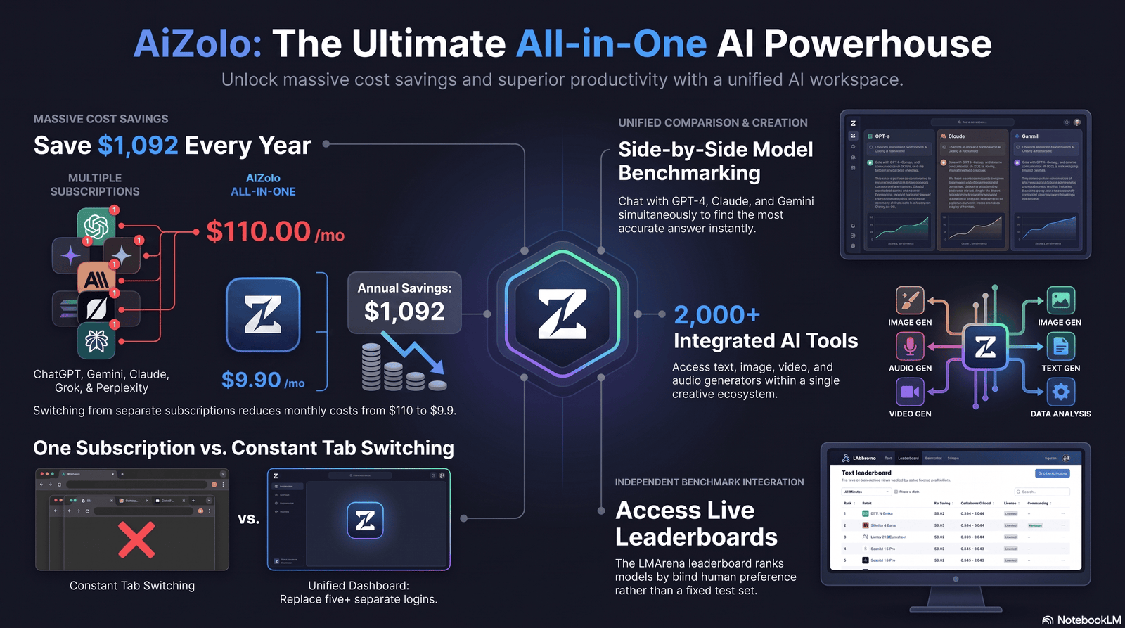 unbiased ai models comparison 2026