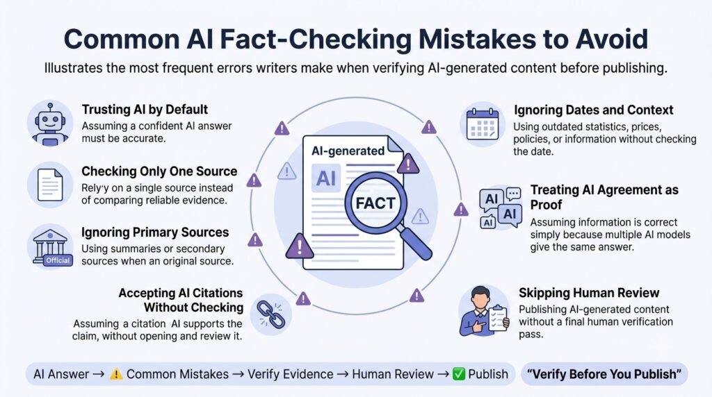 Common AI Fact-Checking Mistakes to Avoid