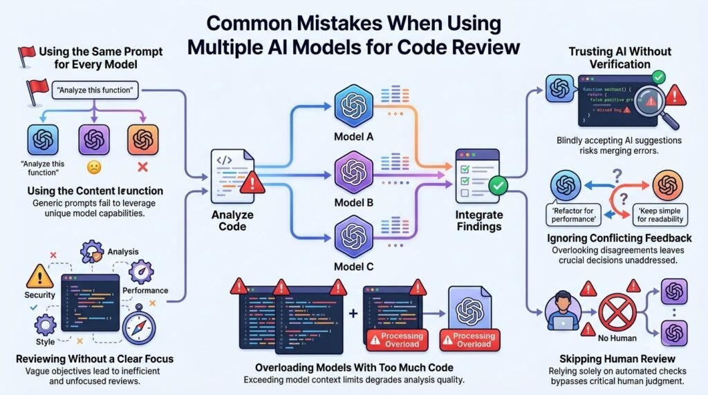 Common Mistakes When Using Multiple AI Models for Code Review