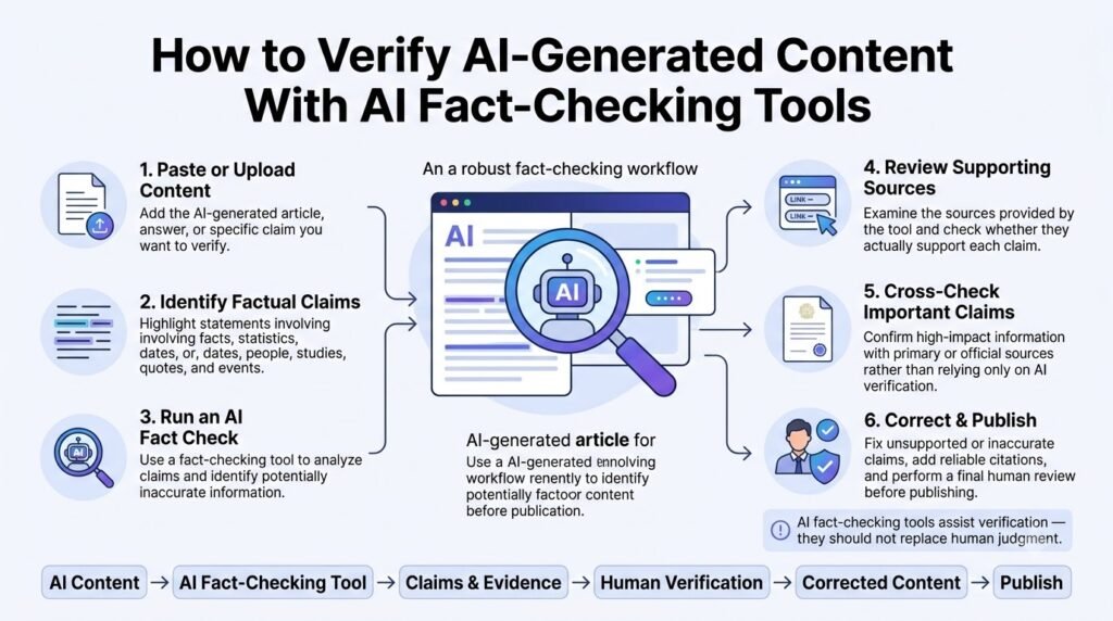 How to Verify AI-Generated Content With AI Fact-Checking Tools