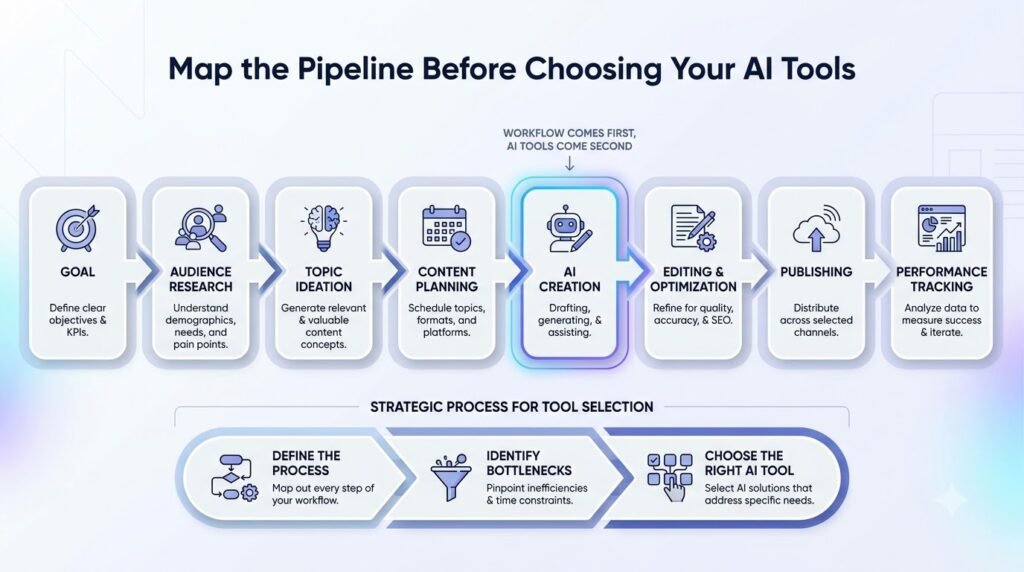 Map the Pipeline Before Choosing Your AI Tools