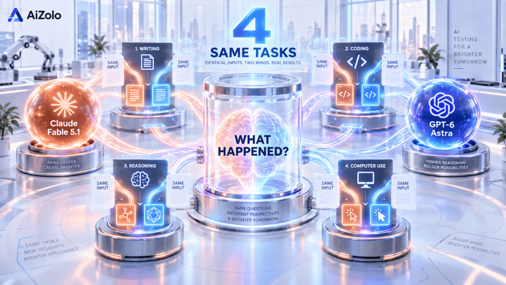 We gave both models the same four tasks. What happened