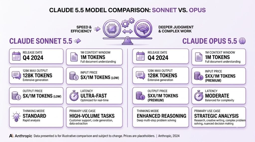 Current image: Claude 5.5 Sonnet vs Claude 5.5 Opus Which Should You Use