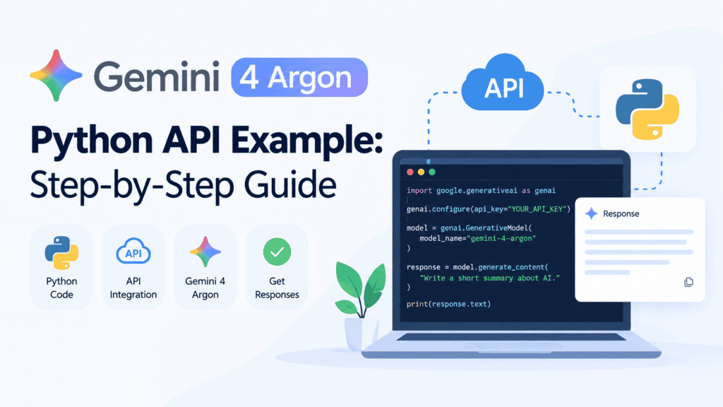 Gemini 4 Argon Python API Example: Step-by-Step Guide 1 Current image: Gemini 4 Argon Python API Example: Step-by-Step Guide