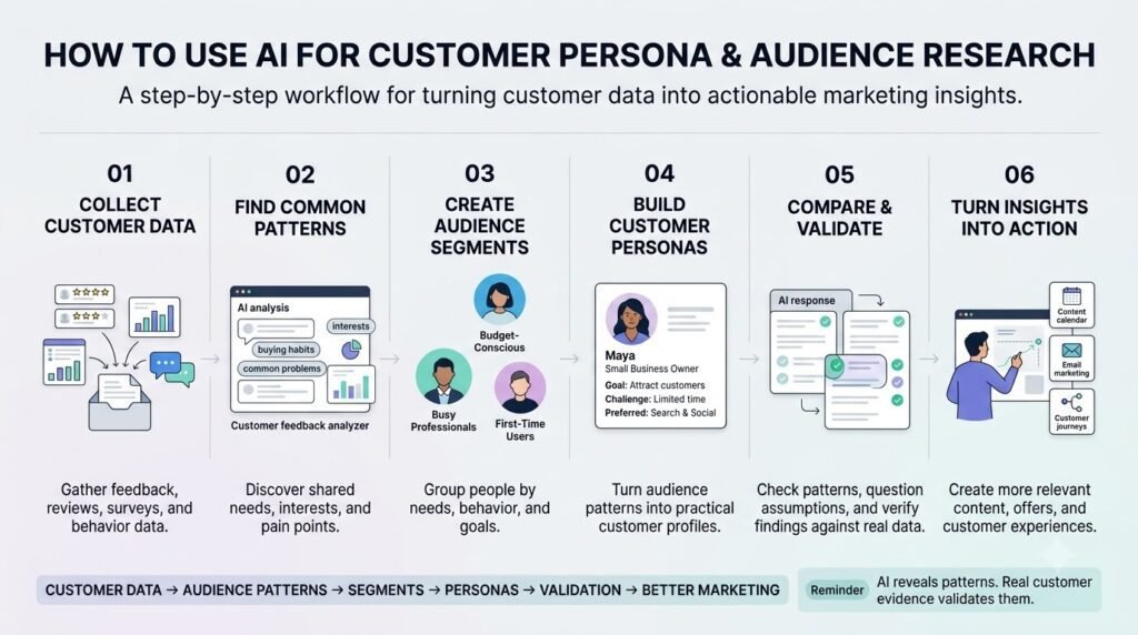 How to Use AI for Customer Persona and Audience Research 1 Current image: How to Use AI for Customer Persona and Audience Research