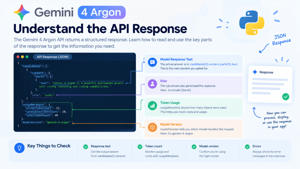 Gemini 4 Argon Python API Example: Step-by-Step Guide 4 Gemini 4 Argon Python API Example