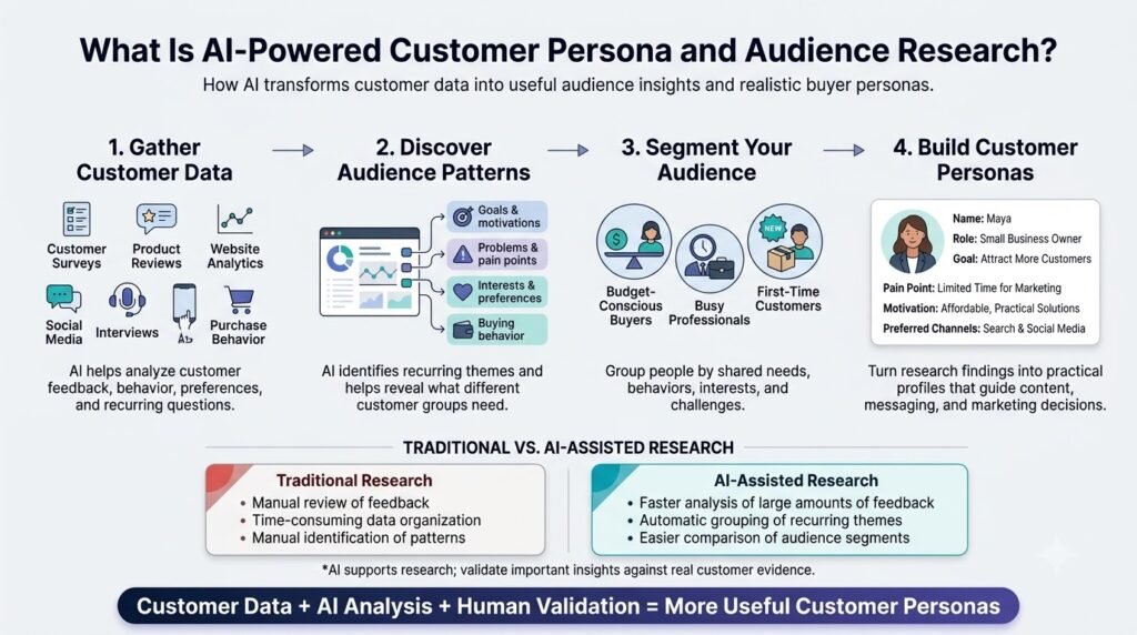 How to Use AI for Customer Persona and Audience Research 2 What Is AI-Powered Customer Persona and Audience Research