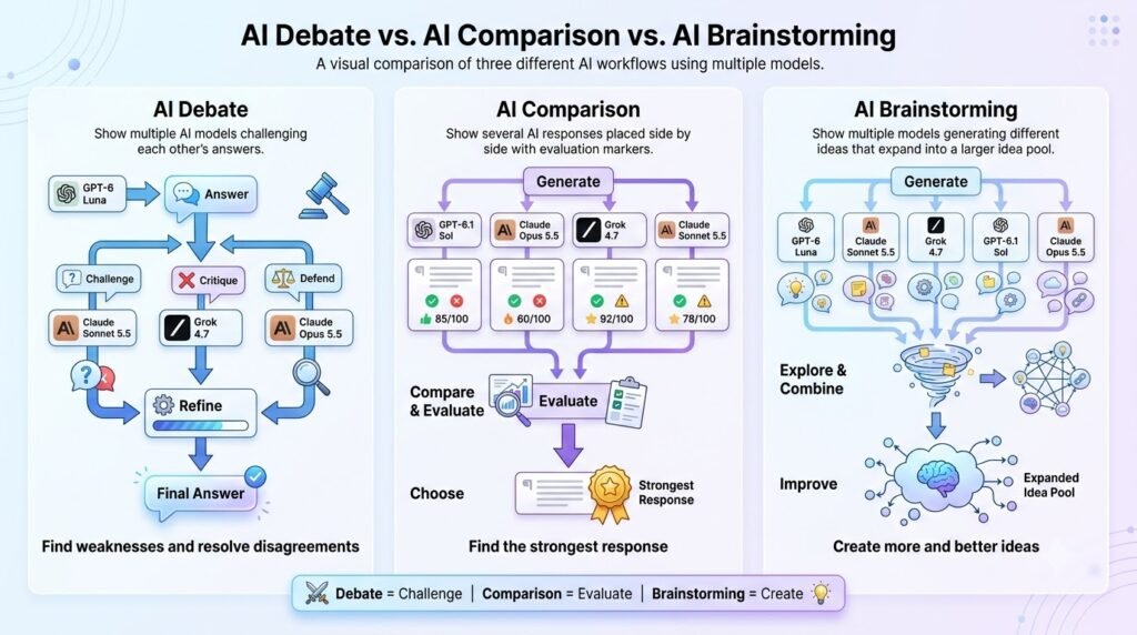 how to make AI models critique each other